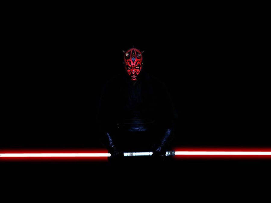 Darth Maul Unveiling His Fury Wallpaper