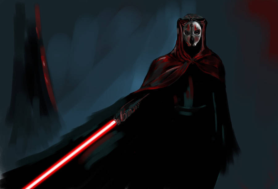 Darth Nihilus Digital Painting Wallpaper