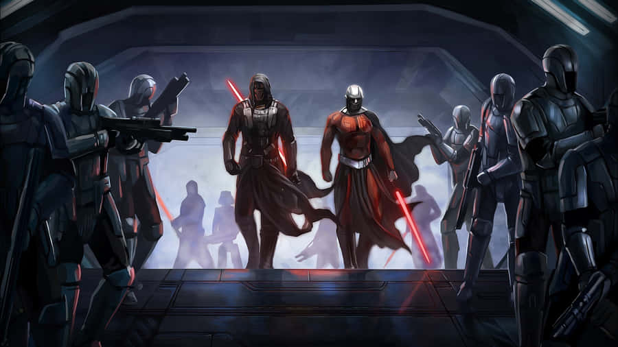 Darth Revan 4k Companion Knights Wallpaper