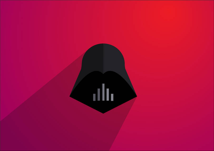 Darth Vader 4k Minimalist Vector Art Wallpaper