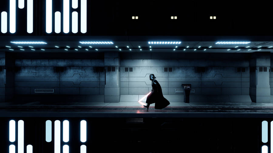 Darth Vader 4k Preparing For Battle Wallpaper