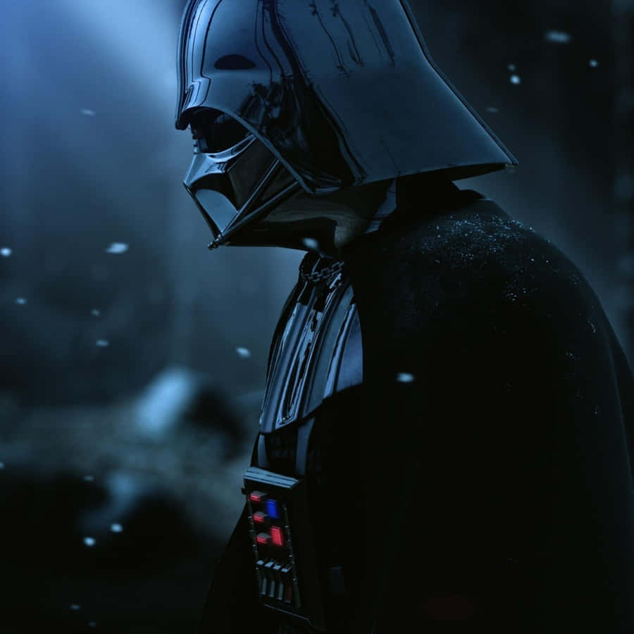 Darth Vader In The Dark Wallpaper