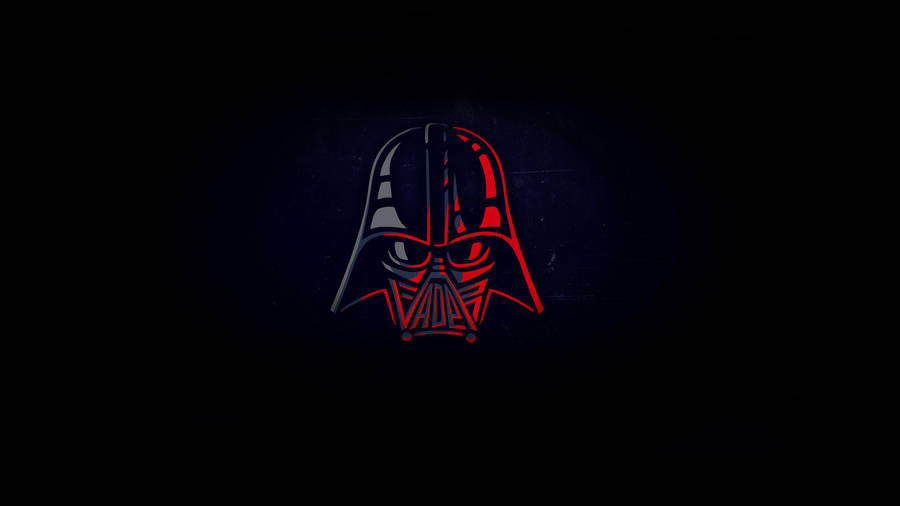 Darth Vaders Minimalist Star Wars Mask Wallpaper