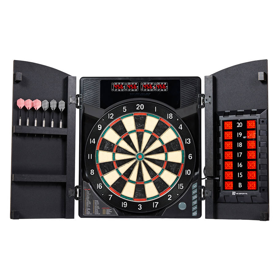 Darts Md Sports Bristlesmart Electronic Dartboard Cabinet Wallpaper