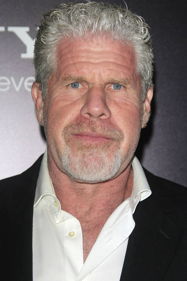 Dashing Ron Perlman Wallpaper