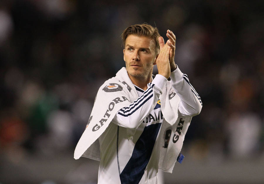 David Beckham At La Galaxy Wallpaper