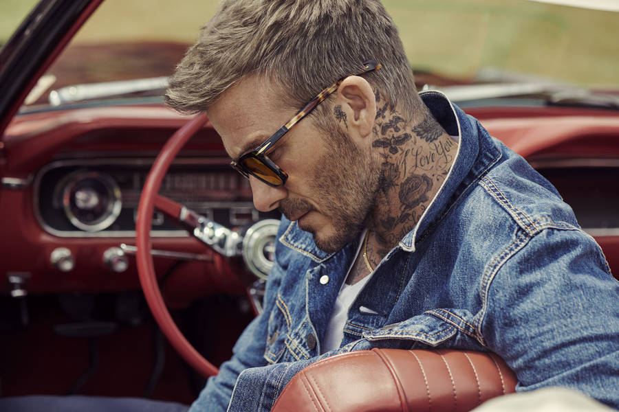 David Beckham Eyewear Collection Wallpaper