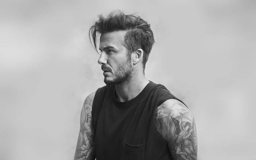 David Beckham Side View Wallpaper