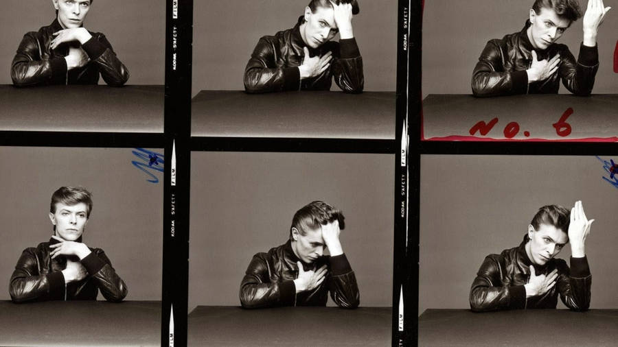 David Bowie Sequence Photography Wallpaper