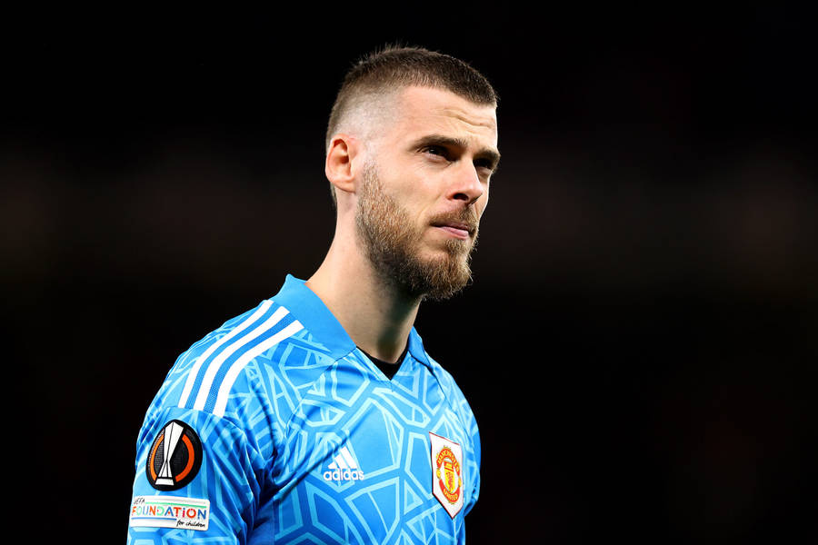 David De Gea Playing In Europa League Wallpaper