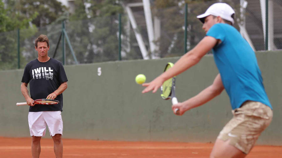 David Nalbandian Watching Wallpaper