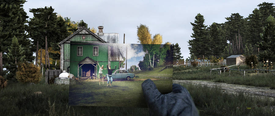 Dayz Zombie Photograph Wallpaper