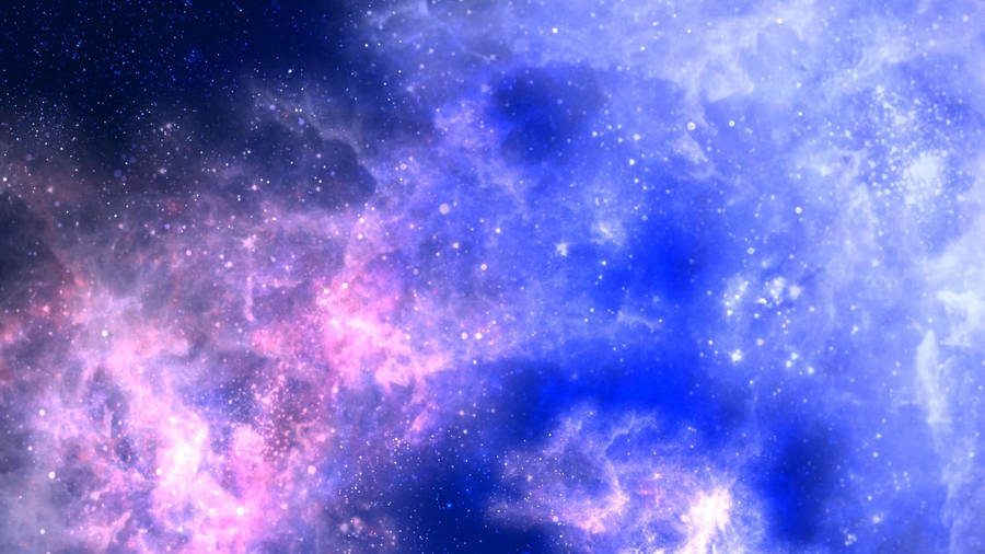 Dazzling Stars In Galaxy Background Wallpaper