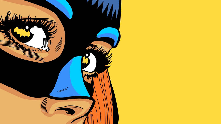 Dc Comics Batgirl Superhero Pop Art Wallpaper