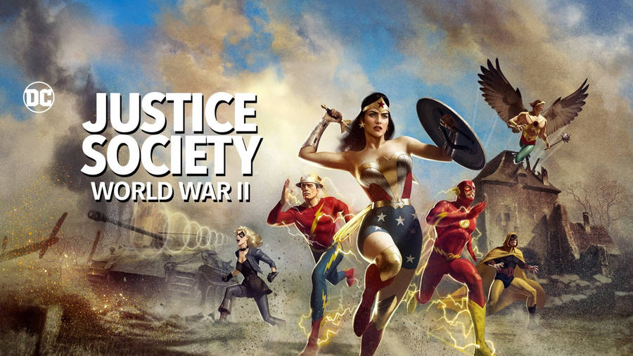 Dc Justice Society Of America: World War Ii Wallpaper