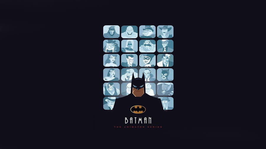 Dc Superhero Batman Animated Series Wallpaper