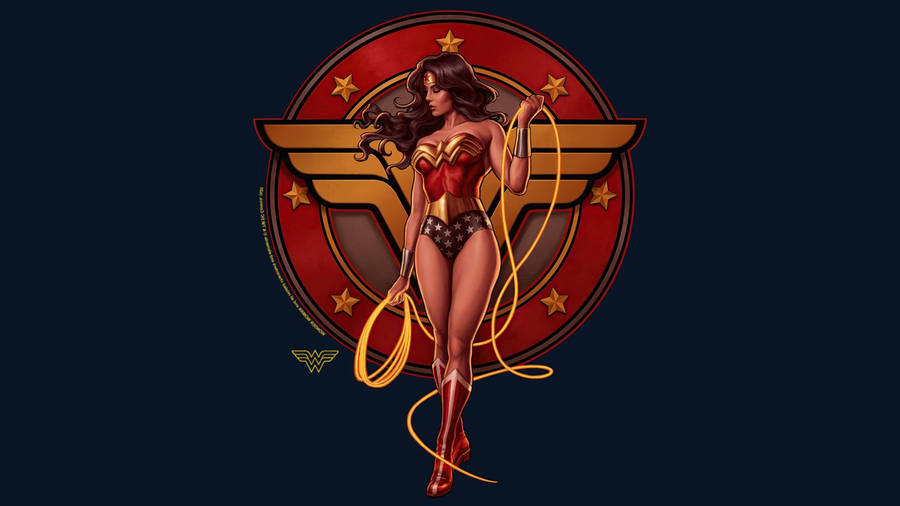 Dc Superhero Wonder Woman Wallpaper