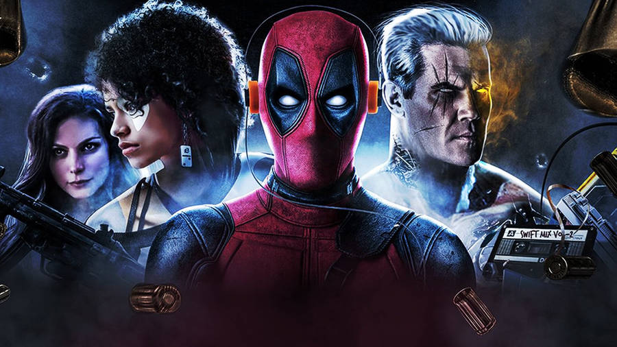 Deadpool Movie 2 Poster Vanessa Domino Cable Wallpaper