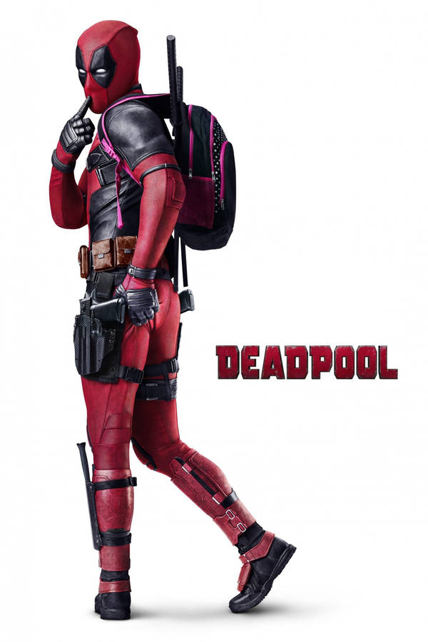 Deadpool Movie Looking Behind Wallpaper