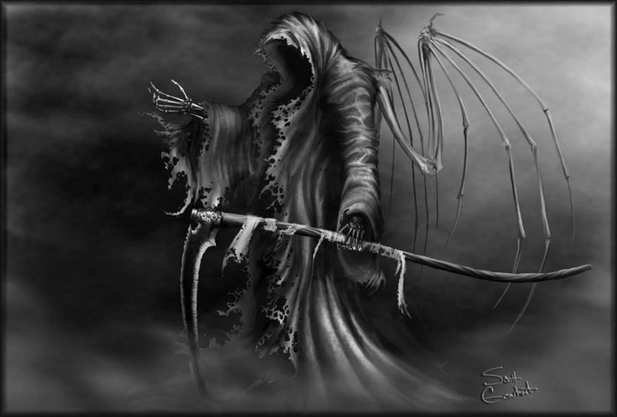 Death Grim Reaper Art Wallpaper