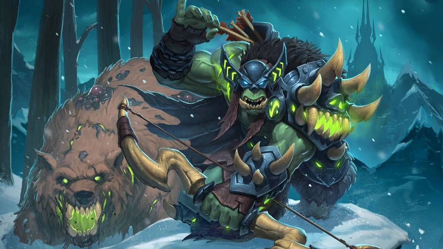 Death Knight Rexxar Wallpaper