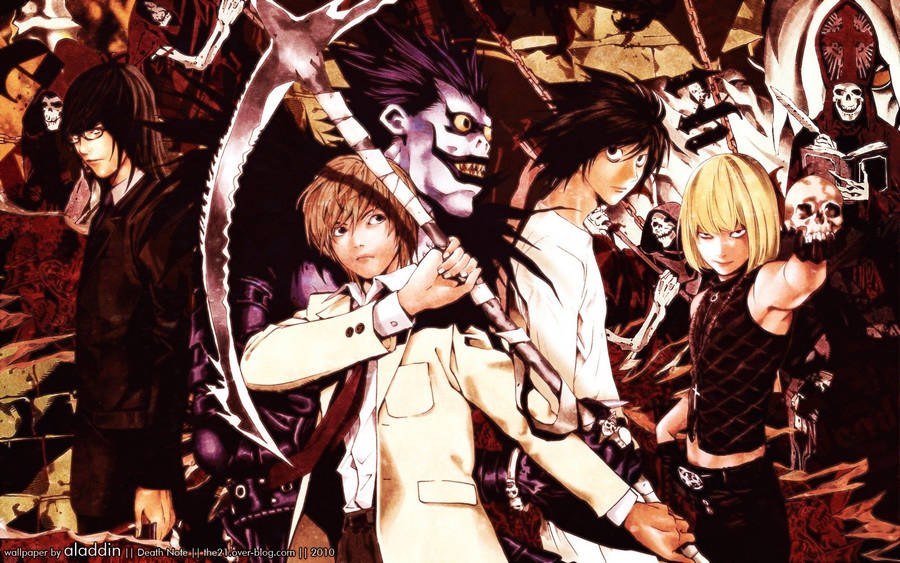 Death Note Characters Wallpaper