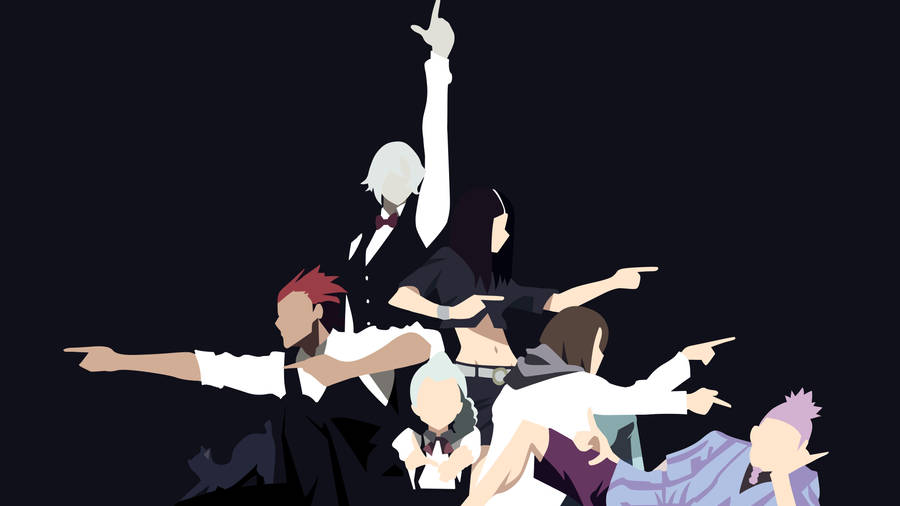 Death Parade Squad Vector Art Wallpaper