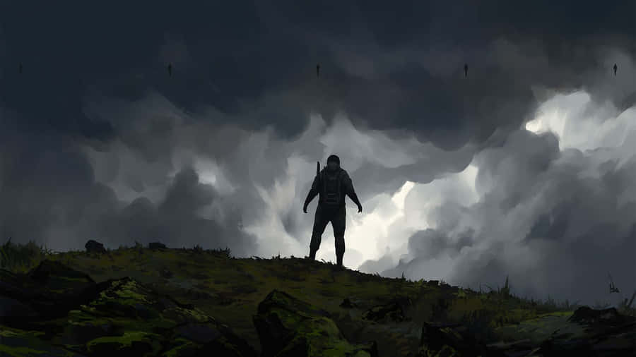Death Stranding Hd Dark Art Wallpaper