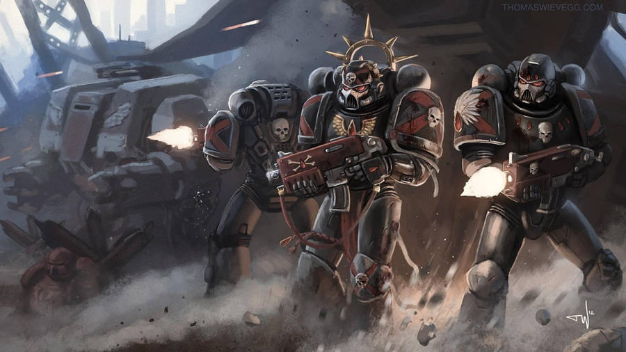 Deathwatch Space Marine Warhammer 40k Wallpaper