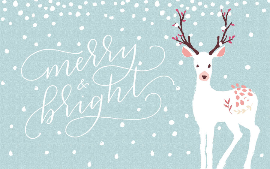 December Merry And Bright Wallpaper