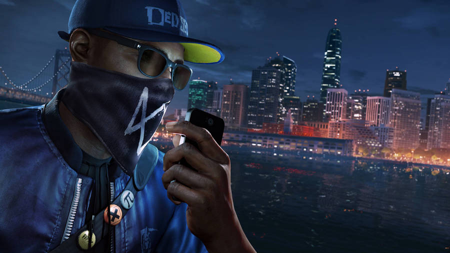 Dedsec Hacker Of Watch Dogs 4k Ps4 Wallpaper