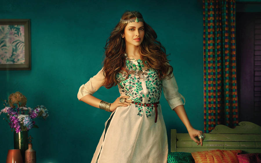 Deepika Padukone For Melange Lifestyle Wallpaper