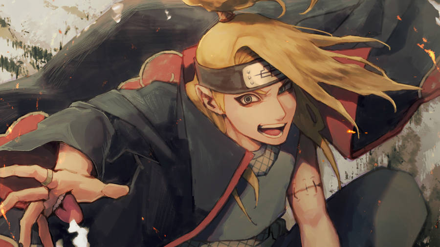 Deidara Naruto 4k Pc Wallpaper