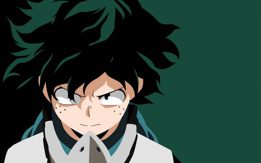 Deku Cute Angry Face Wallpaper