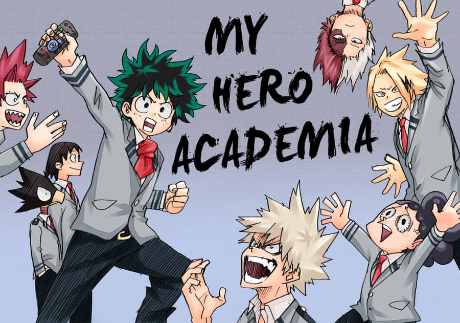 Deku From My Hero Academia, Ready For Action! Wallpaper