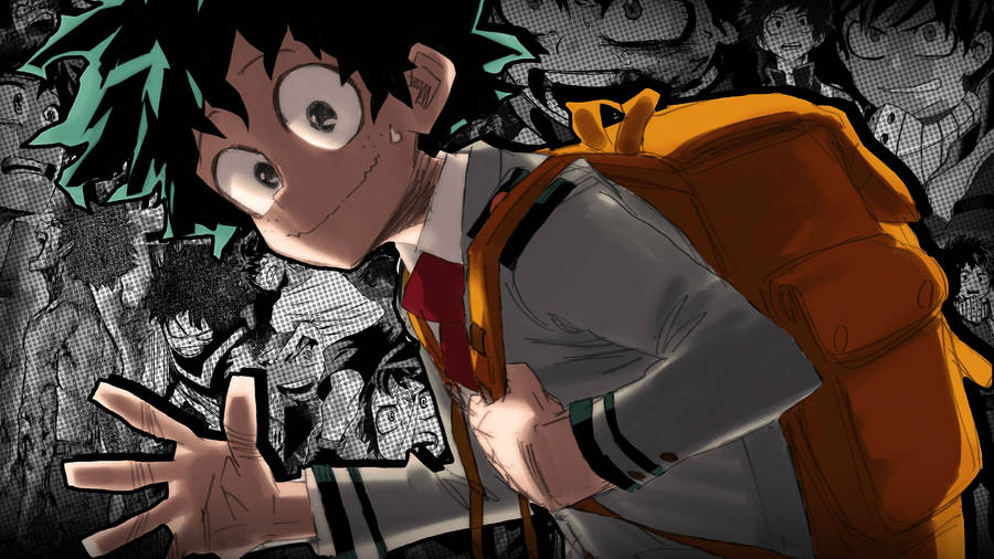 Deku Pfp Hero Academia Manga Series Wallpaper