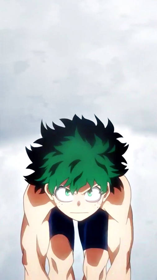 Deku Pfp Izuku Green Hair Wallpaper