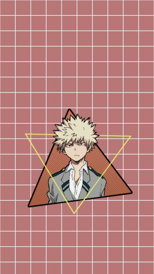 Deku's Childhood Friend Bakugou Wallpaper