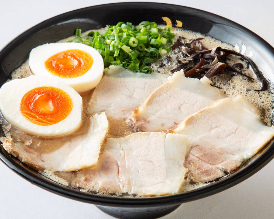 Delicious Hakata Ramen Tonkotsu Wallpaper