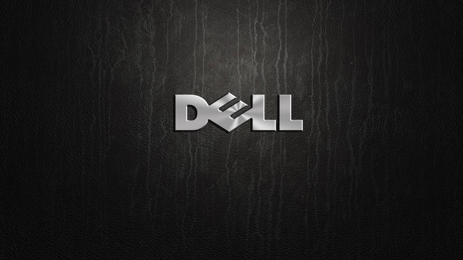 Dell Laptop Logo Stained Wallpaper