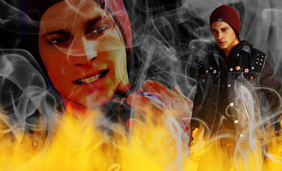 Delsin Rowe Infamous Wallpaper Wallpaper