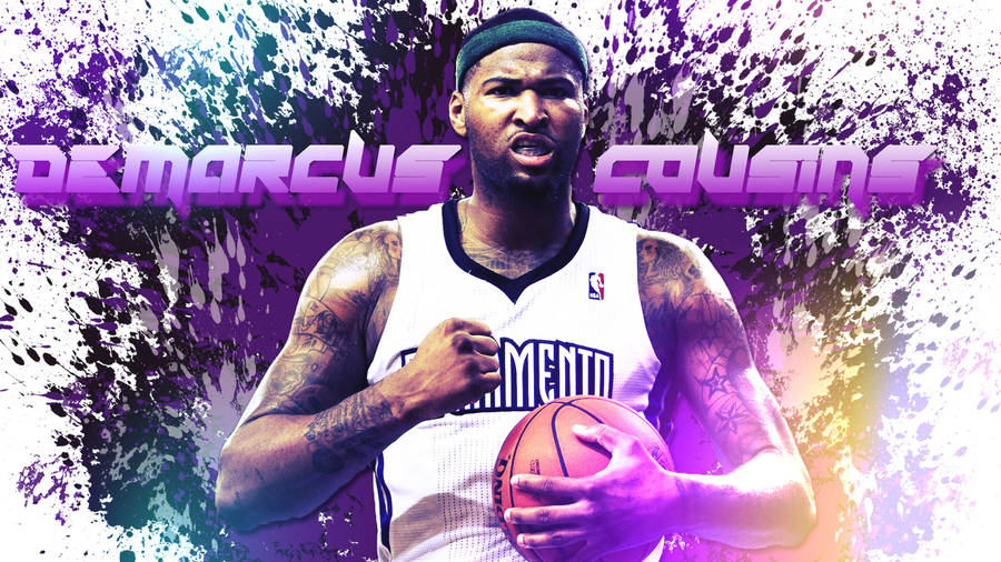 Demarcus Cousins Of Sacramento Kings Wallpaper