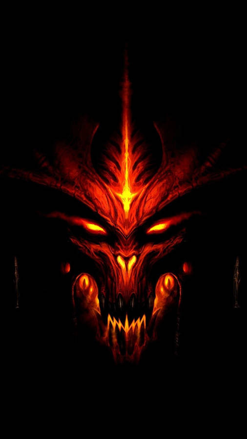 Demon Cool Lock Screen Wallpaper