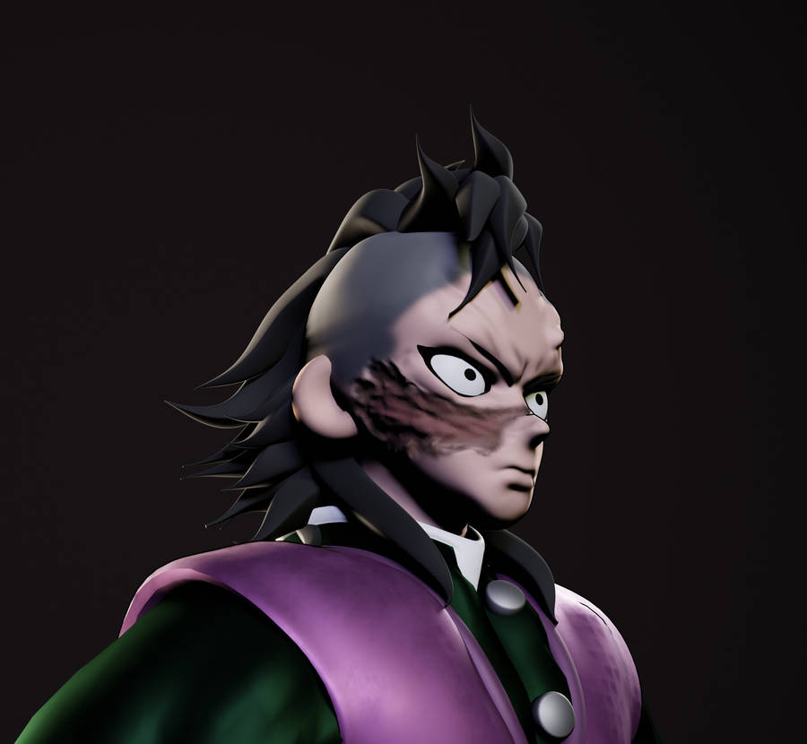 Demon Slayer 3d Genya Wallpaper