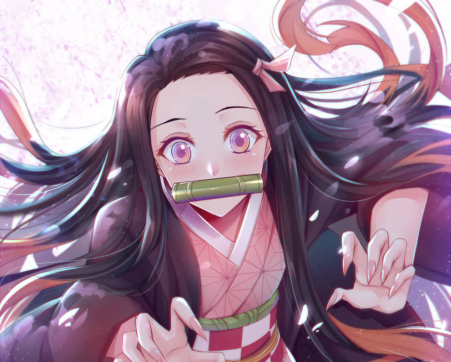 Demon Slayer 4k Nezuko Fanart Wallpaper