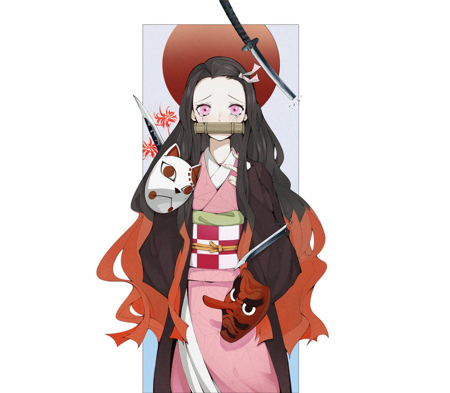 Demon Slayer 4k Nezuko Masks Wallpaper