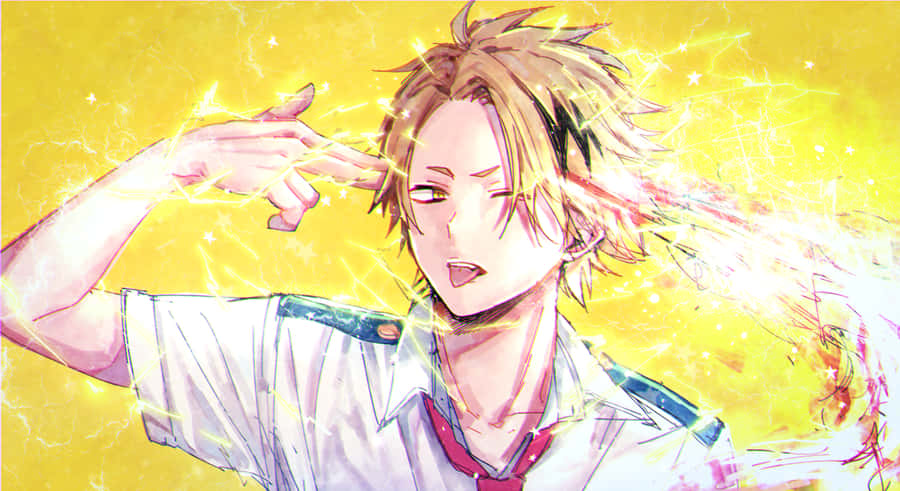 Denki Kaminari As Stun Gun Hero Wallpaper