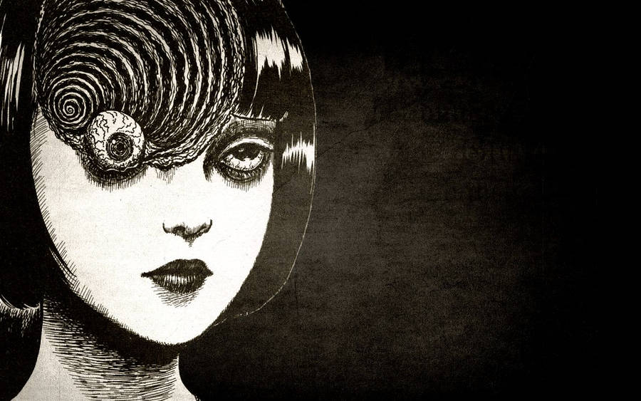 Depressing Junji Ito Artwork Wallpaper