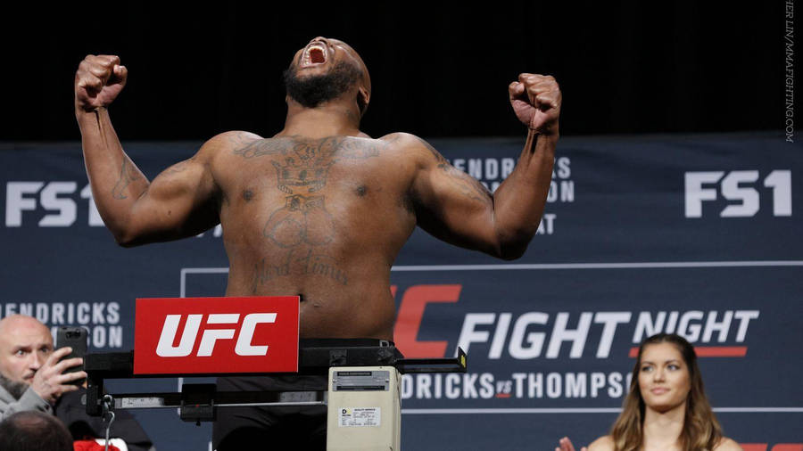 Derrick Lewis Ufc Weigh In Wallpaper