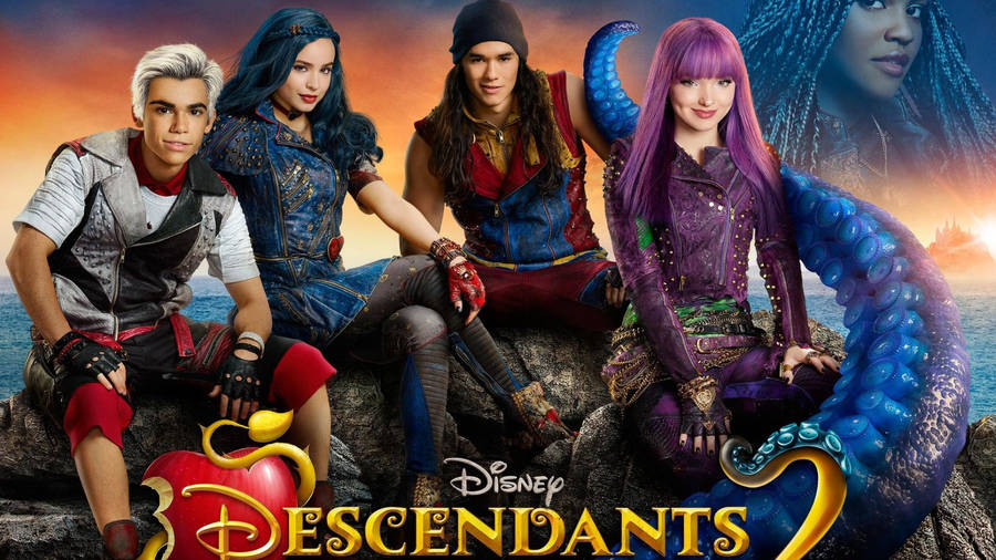 Descendants 2 On A Sea Wallpaper